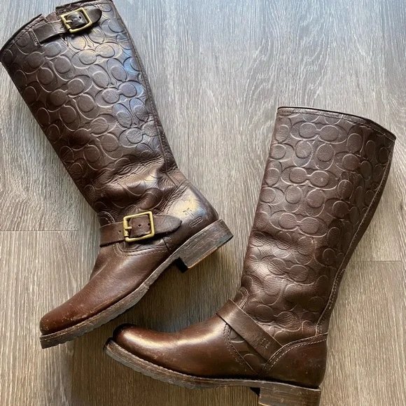 Limited edition Frye for Coach Boots - Picture 4 of 9